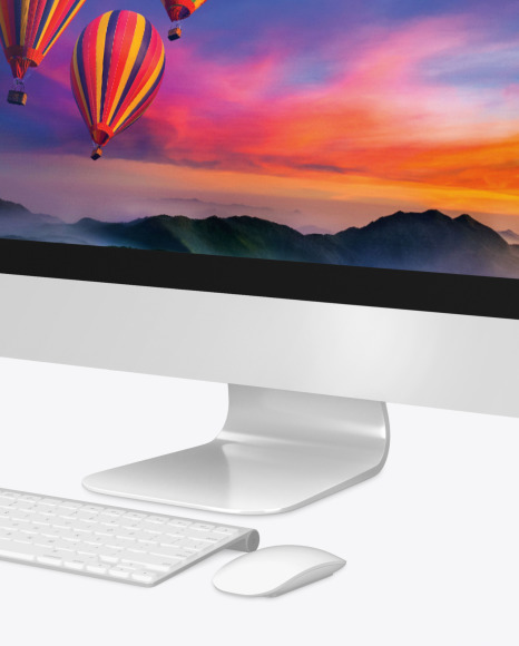 iMac Pro Mockup   Right Side View PSD #5