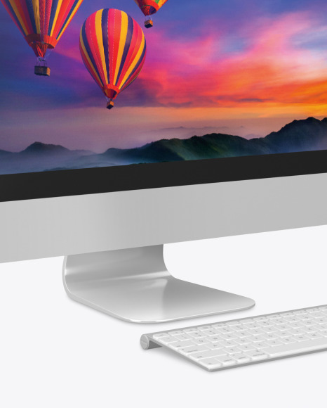 iMac Pro Mockup   Left Side View PSD #6