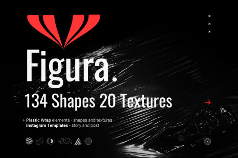 Abstract Shapes - Retro and Ultra Thin Line