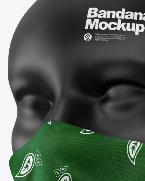 Bandana Mockup PSD #4