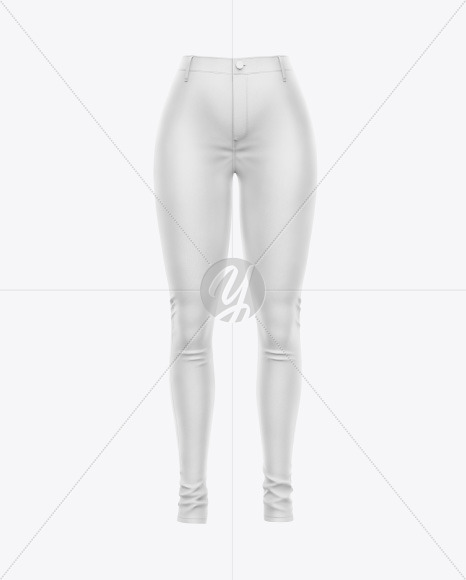 Download Women's Pants Mockup in Apparel Mockups on Yellow Images ...