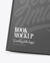 Hardcover Book w/ Matte Cover Mockup