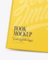Hardcover Book w/ Matte Cover Mockup