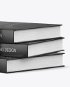 Hardcover Book w/ Matte Cover Mockup