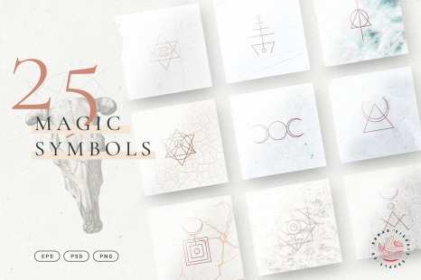 Minimalistic Magic Symbols