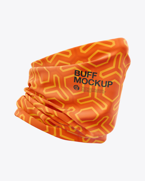 Buff Mockup   Half Side View PSD #2