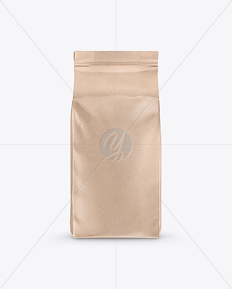 Download Kraft Coffee Bag Mockup In Bag Sack Mockups On Yellow Images Object Mockups PSD Mockup Templates