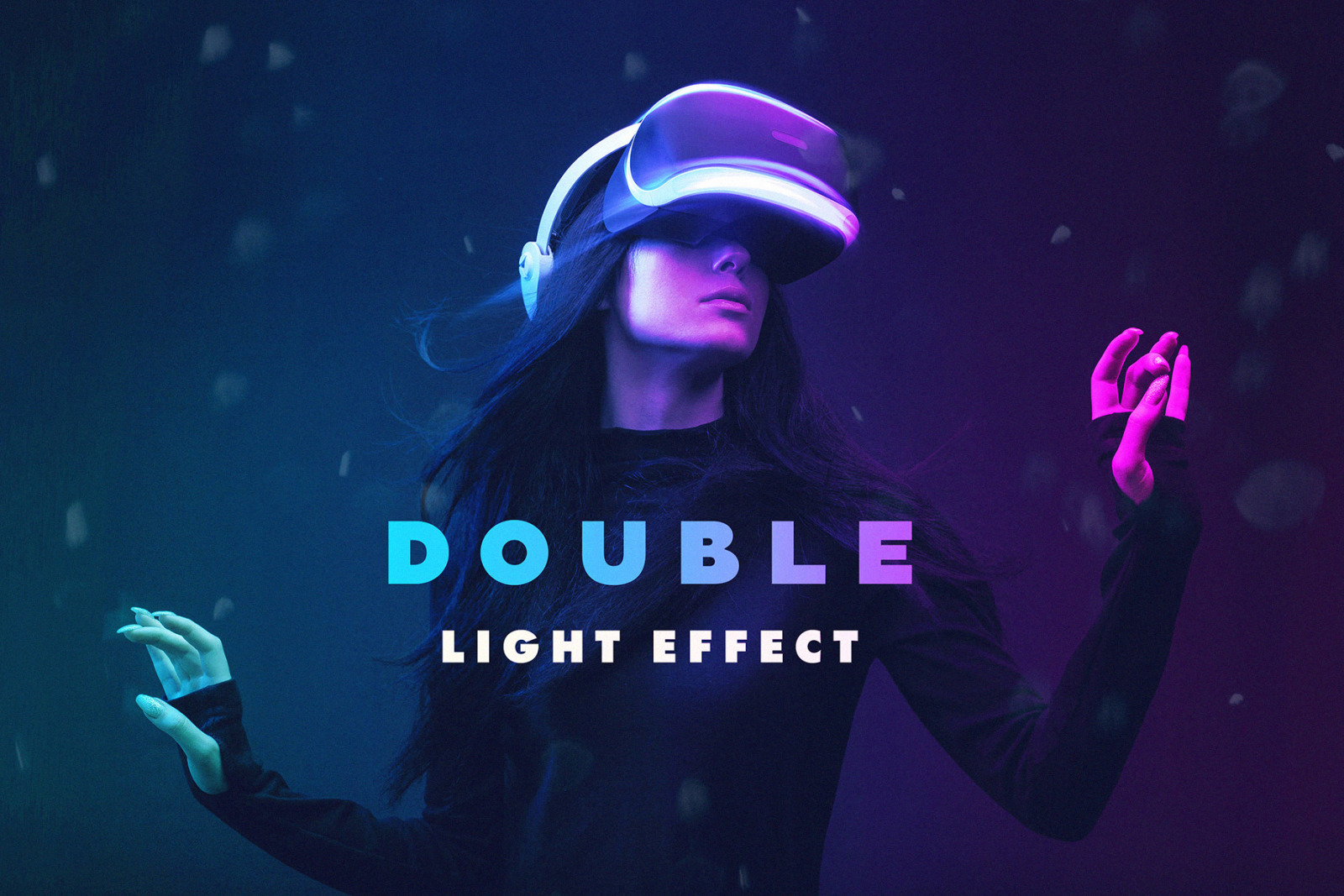 Download Double Light Photoshop Effect In Actions Presets On Yellow Images Creative Store