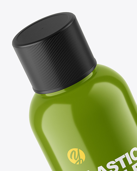Plastic Bottle Mockup PSD #2