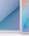 Clay Apple iPhone 11 Pro w/ iPad Pro Mockup