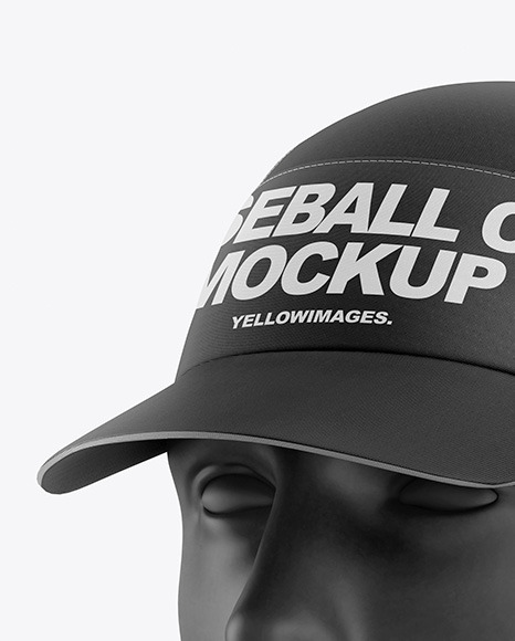 Download Baseball Cap Mockup In Apparel Mockups On Yellow Images Object Mockups PSD Mockup Templates