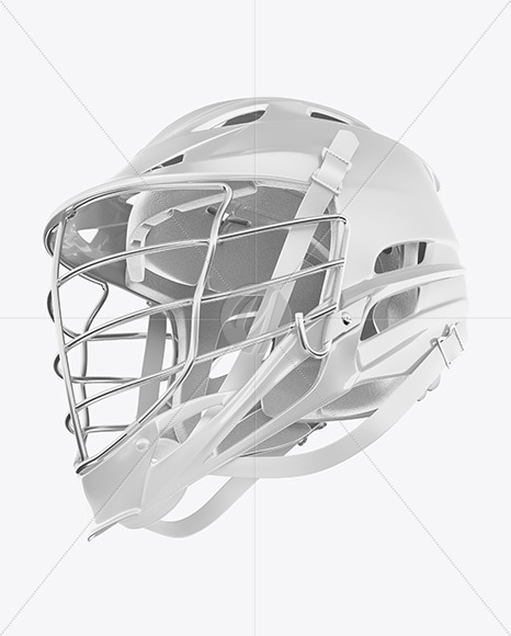 Lacrosse Helmet Mockup In Apparel Mockups On Yellow Images Object Mockups