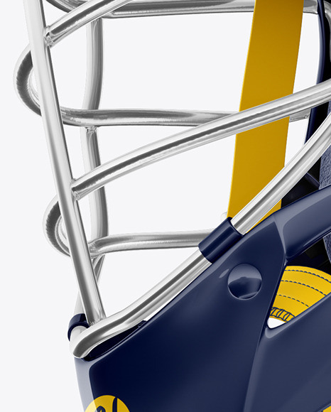 Download Lacrosse Helmet Mockup In Apparel Mockups On Yellow Images Object Mockups PSD Mockup Templates