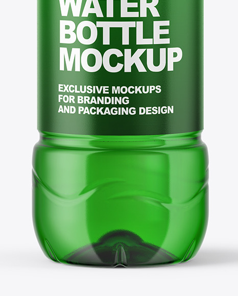 Download 500ml Water Bottle Mockup in Bottle Mockups on Yellow Images Object Mockups