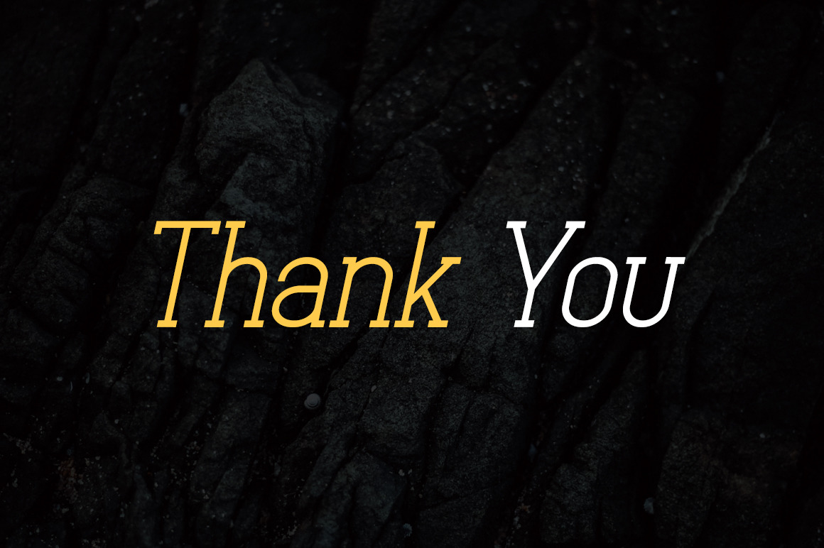 Baxley Slab Serif on Yellow Images Creative Store