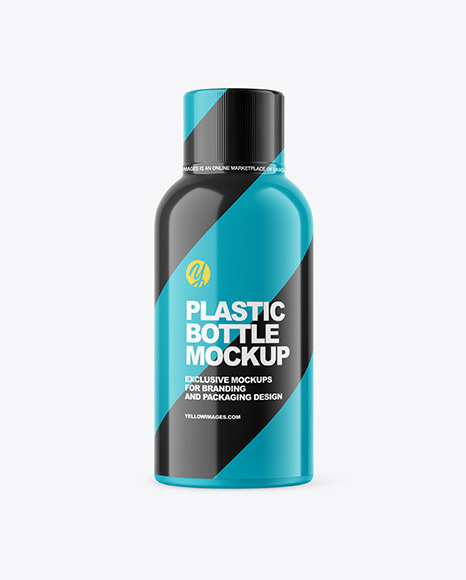 Matte Plastic Bottle Mockup PSD #6