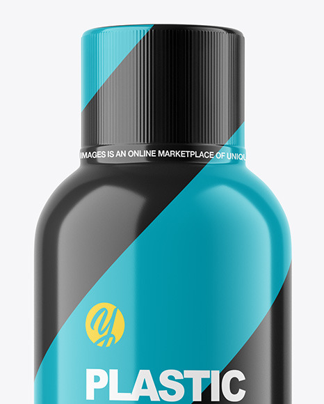 Matte Plastic Bottle Mockup PSD #7