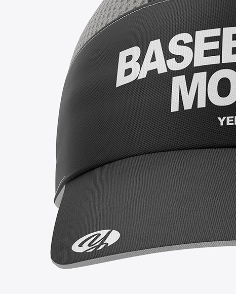 Download Baseball Cap Mockup In Apparel Mockups On Yellow Images Object Mockups PSD Mockup Templates