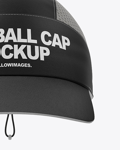 Download Baseball Cap Mockup In Apparel Mockups On Yellow Images Object Mockups PSD Mockup Templates