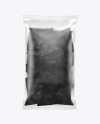 Matte Bag With Black Nachos Mockup