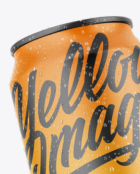 Three Matte Cans Mockup PSD #5