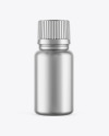 Metallic Pills Bottle Mockup