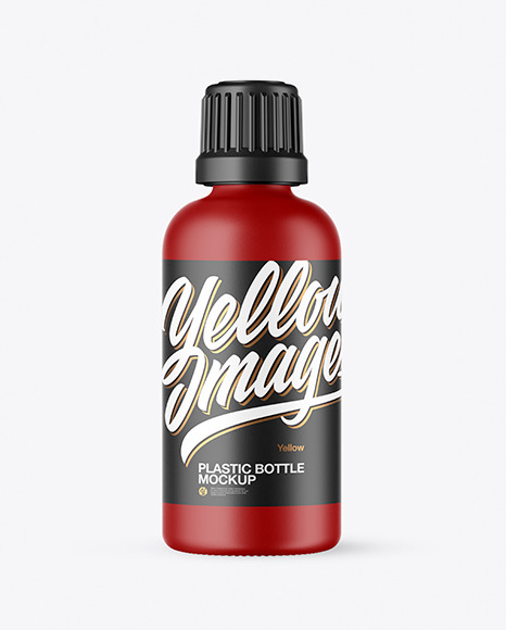 Download Matte Plastic Bottle Mockup In Bottle Mockups On Yellow Images Object Mockups PSD Mockup Templates