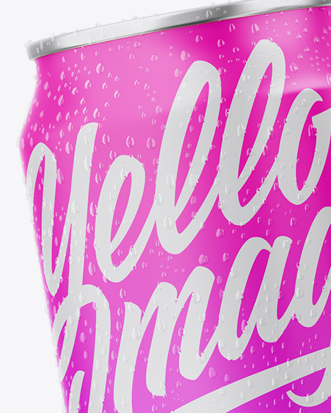 Three Metallic Cans W  Matte Finish Mockup PSD #6