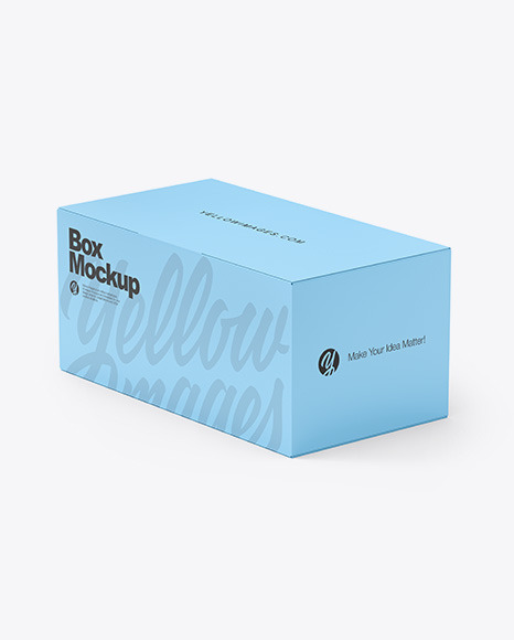 Download Paper Box W Blister Pack Mockup In Box Mockups On Yellow Images Object Mockups PSD Mockup Templates