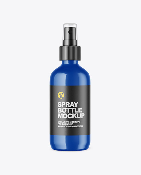 Download Glossy Spray Bottle Mockup In Bottle Mockups On Yellow Images Object Mockups Yellowimages Mockups