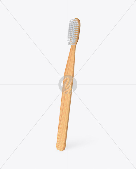 Download Wooden Toothbrush Mockup in Object Mockups on Yellow Images Object Mockups