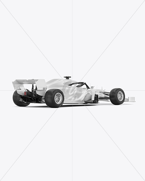 Download Formula 1 2020 Mockup Half Side View In Vehicle Mockups On Yellow Images Object Mockups PSD Mockup Templates