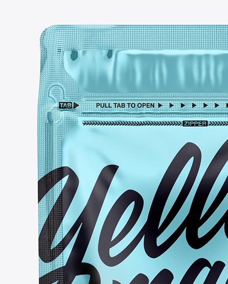 Download Metallic Coffee Bag With Zipper Mockup In Bag Sack Mockups On Yellow Images Object Mockups Yellowimages Mockups