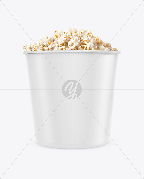 Download Popcorn Bag Mockup Front View In Bag Sack Mockups On Yellow Images Object Mockups Yellowimages Mockups