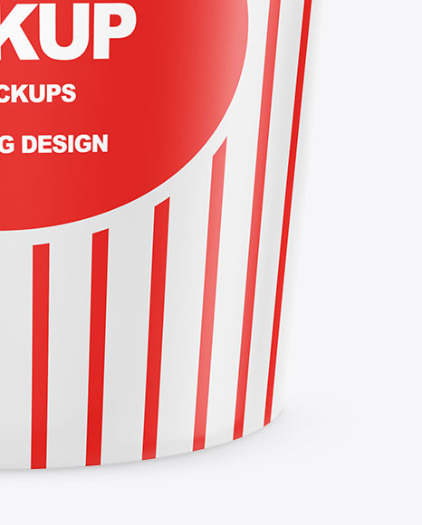 Popcorn Bucket Mockup - Free Download Images High Quality PNG, JPG