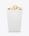 Download Popcorn Bag Mockup Front View In Bag Sack Mockups On Yellow Images Object Mockups PSD Mockup Templates