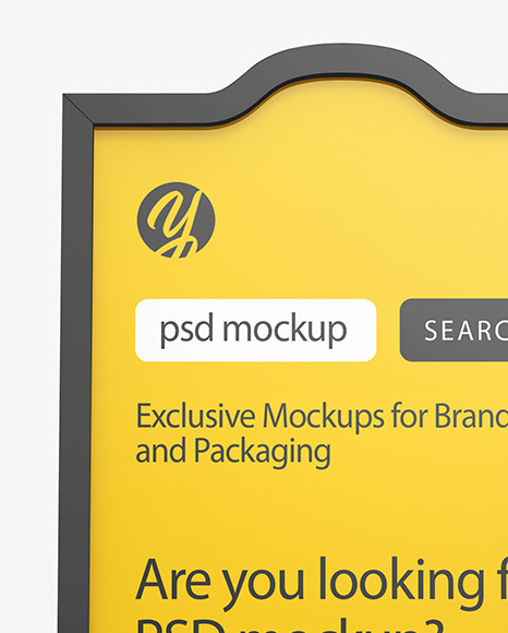 Street Stand Mockup PSD #2