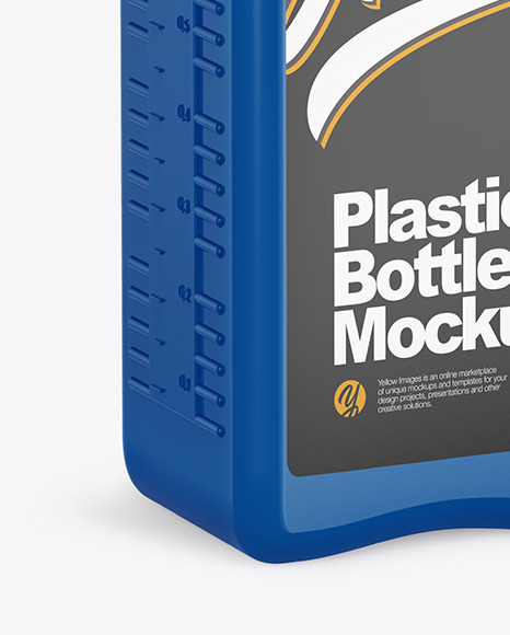 Plastic Bottle Mockup PSD #1