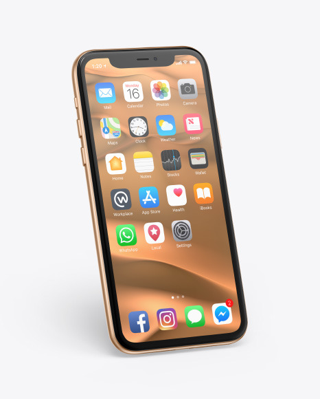 Apple iPhone 11 Pro Mockup PSD #2