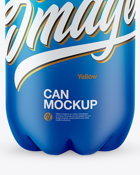 Download Matte Pet Can Mockup In Can Mockups On Yellow Images Object Mockups Yellowimages Mockups