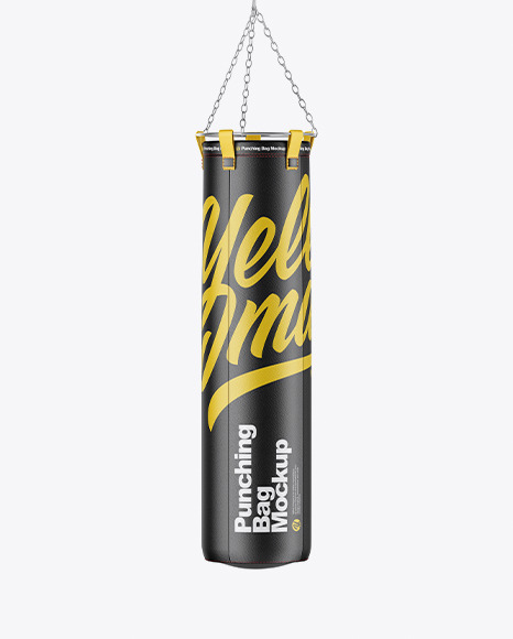 Download Punching Bag Mockup In Object Mockups On Yellow Images Object Mockups