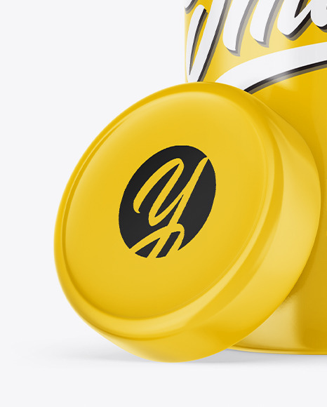 Plastic Bottle Mockup PSD #1