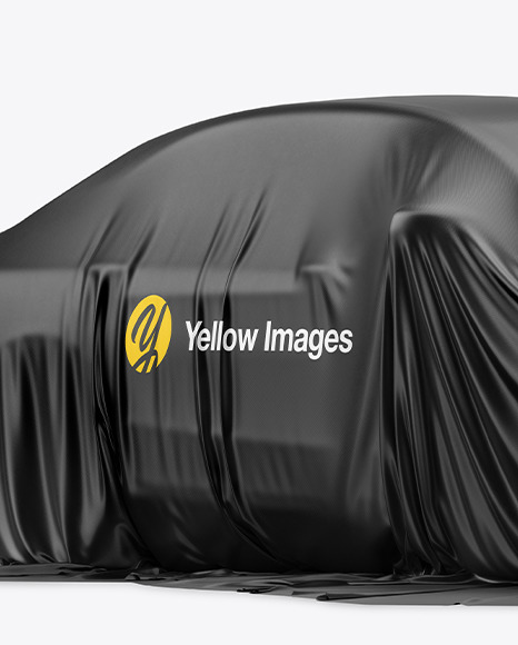 Premium Car Cover Mockup PSD #1