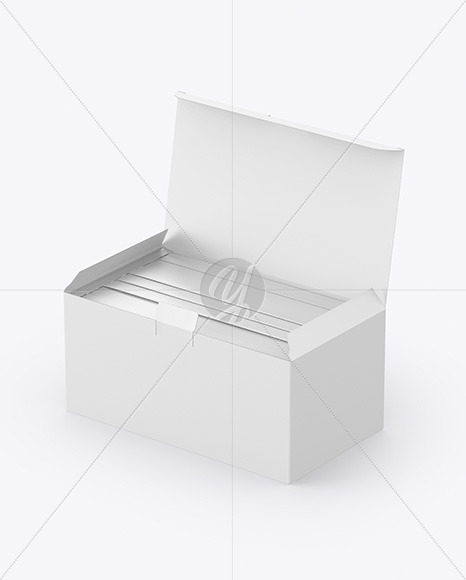 Download Paper Box With Medical Face Masks Mockup in Apparel ...