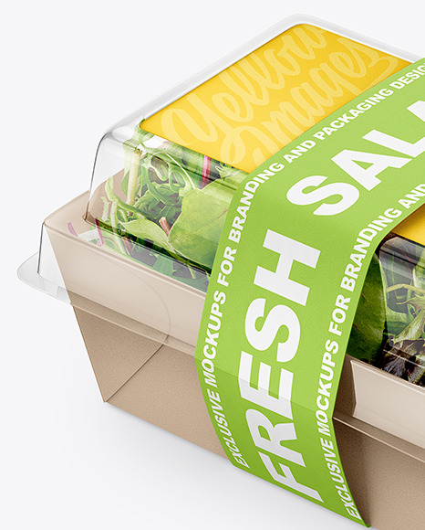 Download Salad Pack Psd Mockup Yellowimages