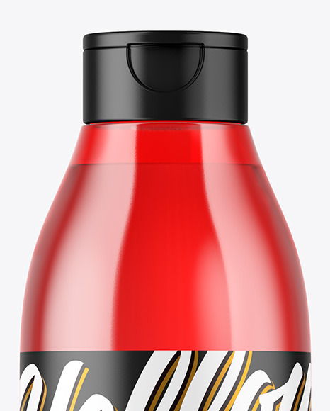 Plastic Bottle Mockup PSD #2