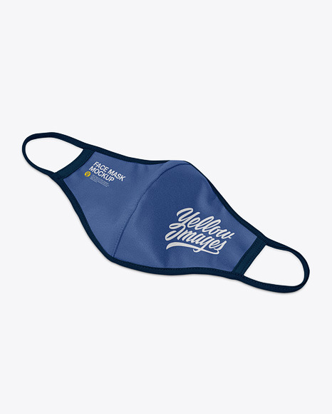 Download Surgical Face Mask Mockup - Face Mask Mockup Front View In ...