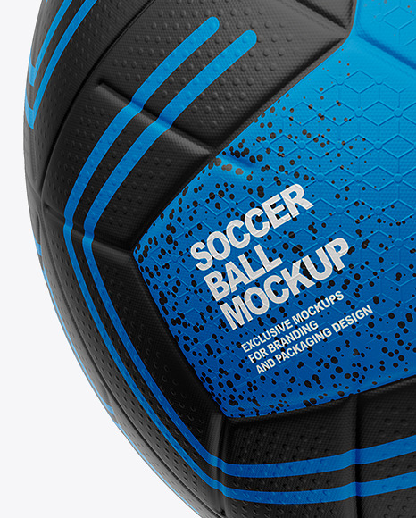 Modern Soccer Ball Mockup In Object Mockups On Yellow Images Object Mockups