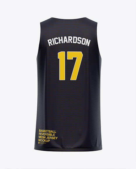 Download Download Basketball Reversible Mesh Jersey Mockup Side ...