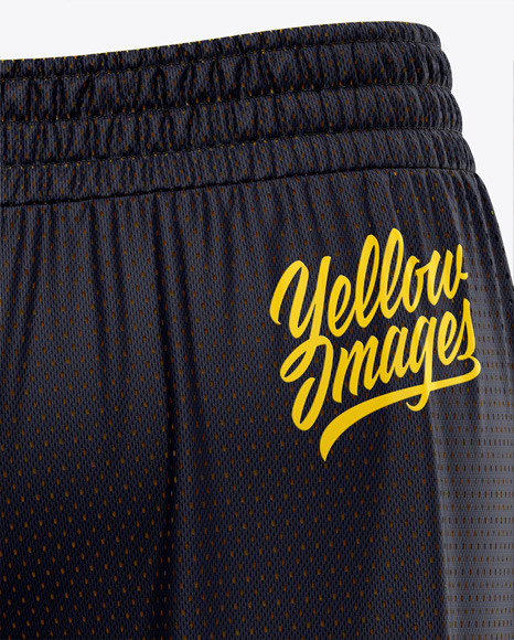 Download Basketball Reversible Mesh Short Mockup - Back View ...